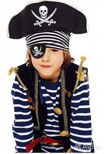 Пиратская повязка на глаз