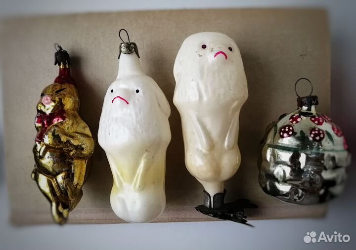 Елочные игрушки СССР