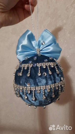 Новогодние шары ручной работы