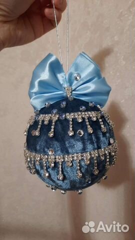 Новогодние шары ручной работы