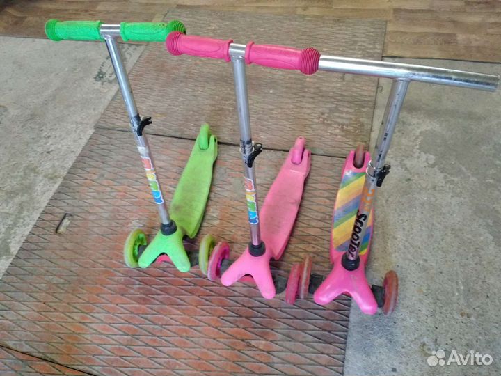 Разборка/ремонт самокатов+целые