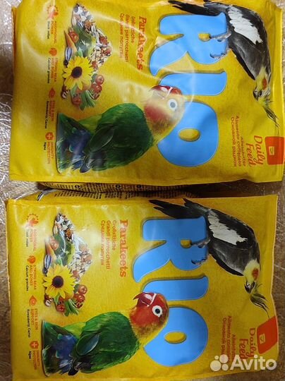 Rio корм для средних попугаев