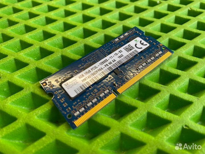 Озу RAM Hynix DDR3L 12800S 4GB - Универсальная