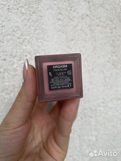 Жидкие румяна nars orgasm