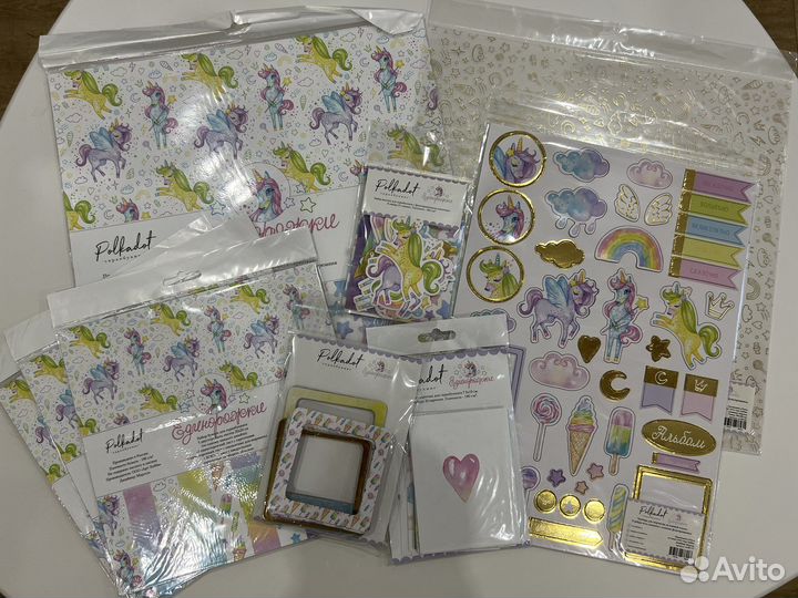 Набор для скрапбукинга «Единорожка»