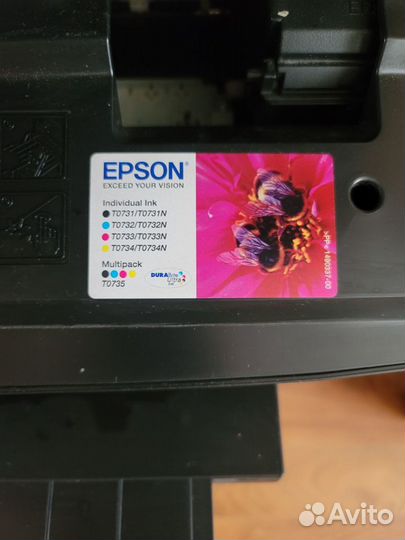 Принтер,ксерокс,сканер,epson T0735