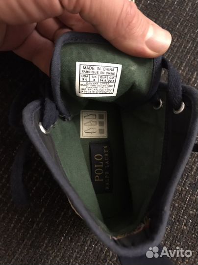 Кеды ralf lauren