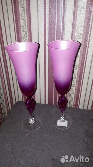 Свадебные бокалы новые