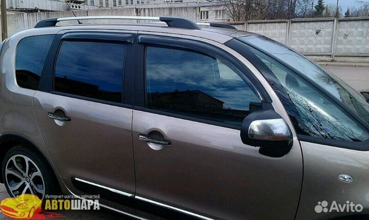 Дефлекторы (ветровики). Ситроен с3 пикассо