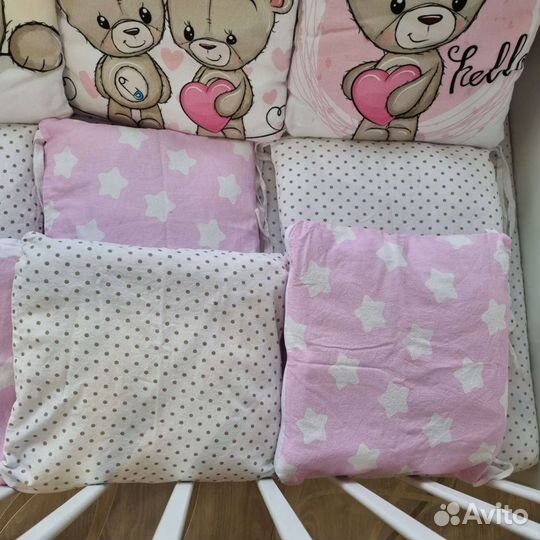 Бортики для кроватки