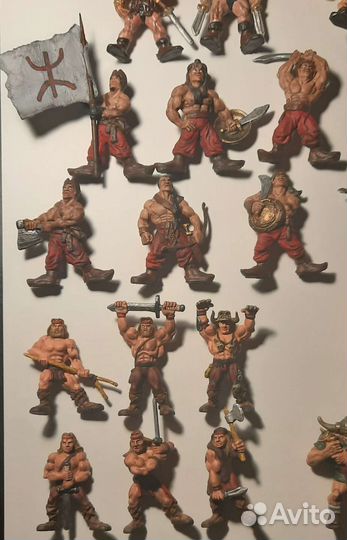 Солдатики Битвы Fantasy покрашенные