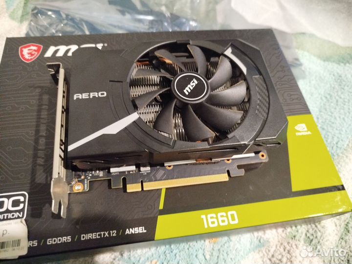 Видеокарта gtx 1660 6gb