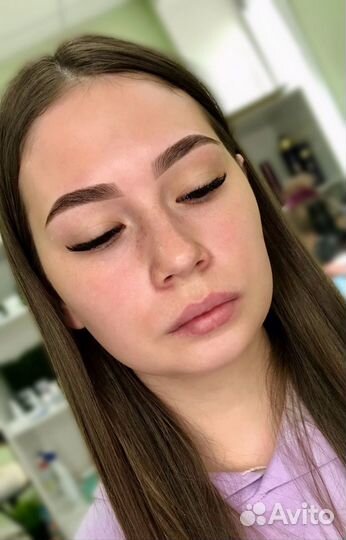 Оформление бровей,ламинирование ресниц/бровей