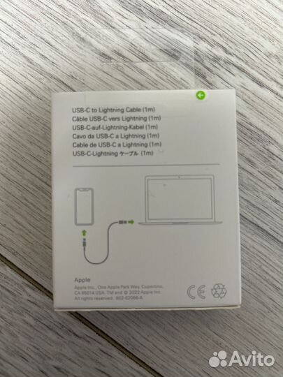 Кабель USB-C type-c to lightning (1m)