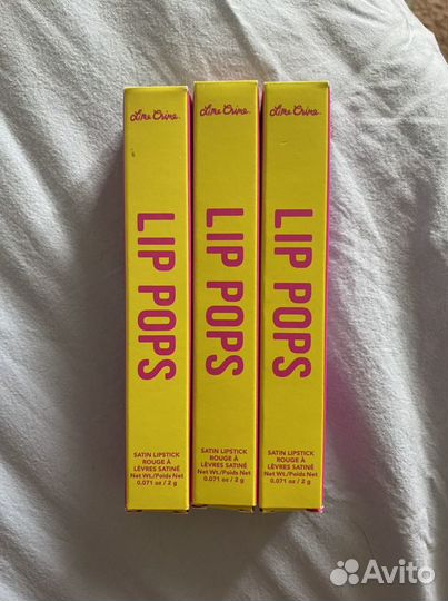 Помада Lime crime lip pops satin