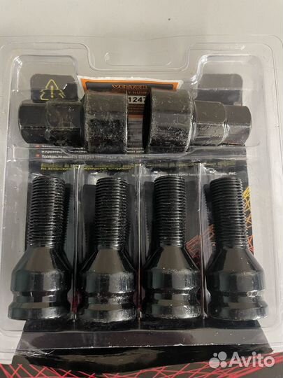 Секретки Болт М14х1,25 конус, колёсный крепёж