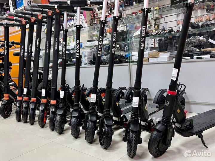 Электросамокаты Kugoo, White Siberia