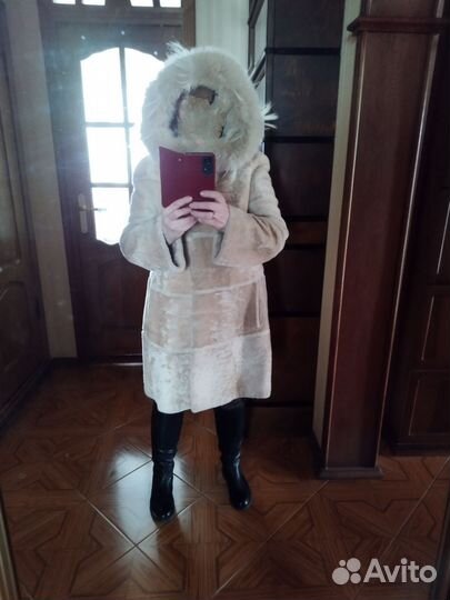 Шуба мутоновая 48