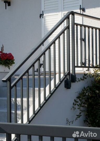 Перила в стиле лофт