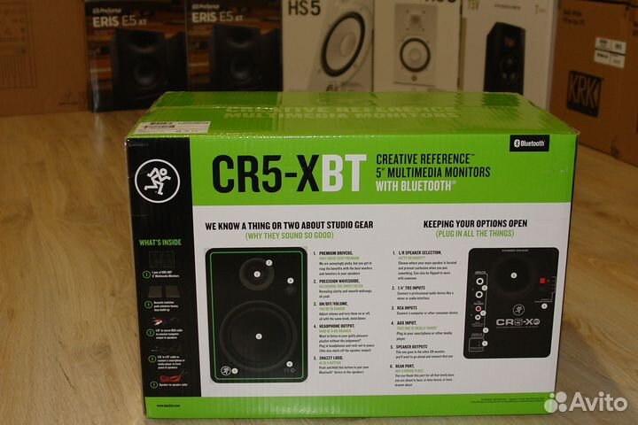 Mackie CR5-XBT+Bluetooth: мониторы Новые в Наличии