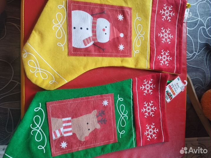 Носочки новый год