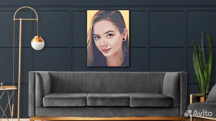 Картина по номерам по фото 40*90 за 1 день