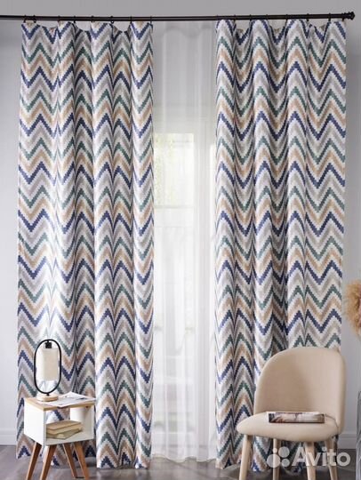 Шторы интерьерные