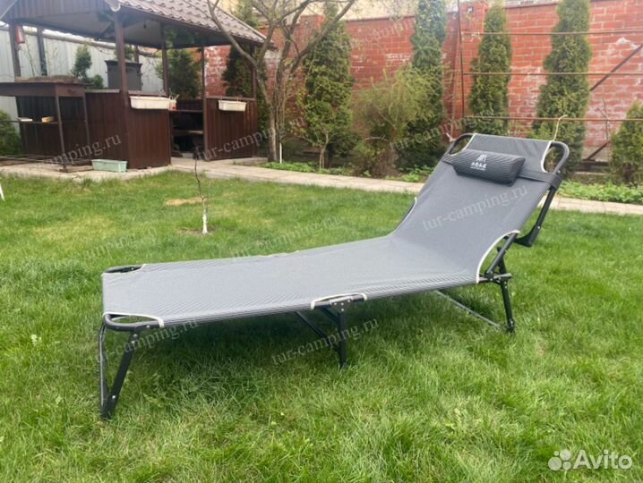 Раскладушка туристическая с подушкой Coolwalk (196