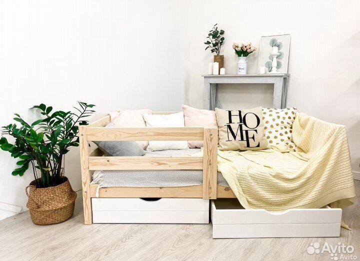 Детская кровать из массива