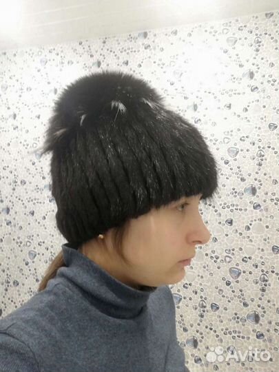 Шапка норковая