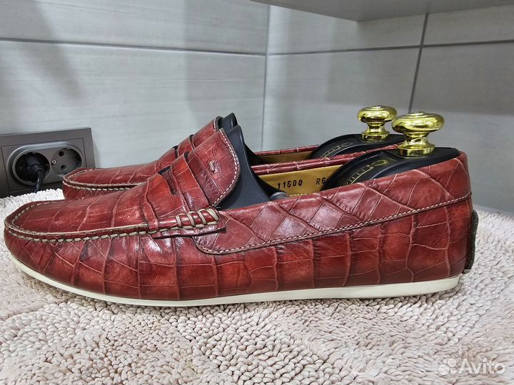 Мокасины Santoni. Италия. Оригинал