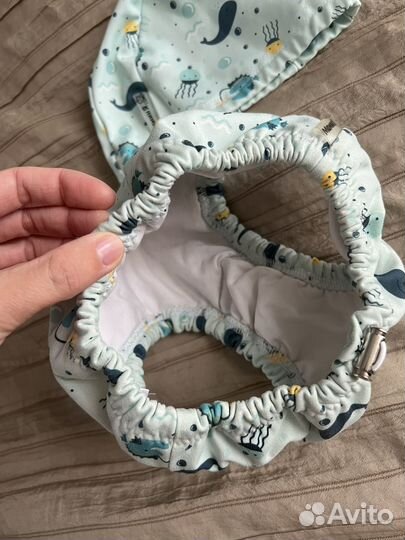 Многоразовые трусики(плавки)для плавания +шапочка