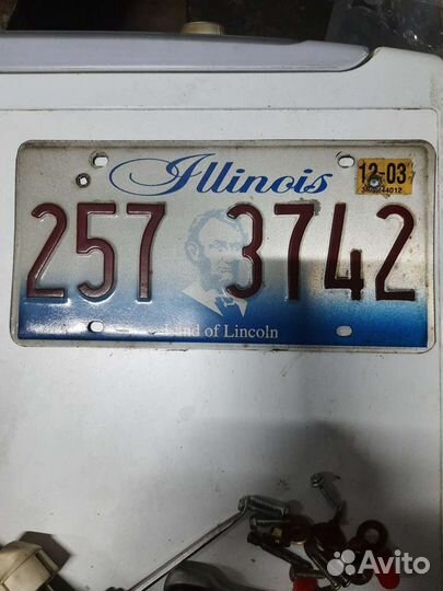 Номерной знак