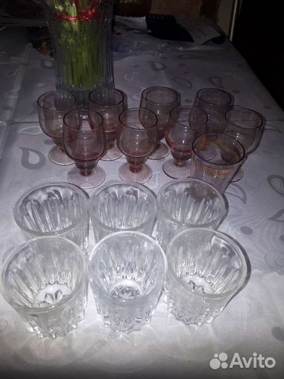 Рюмки и стаканчики. Винтаж
