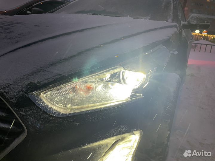 Фара передняя левая хендай соната lf