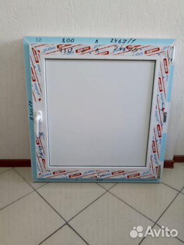 Пластиковое окно новое