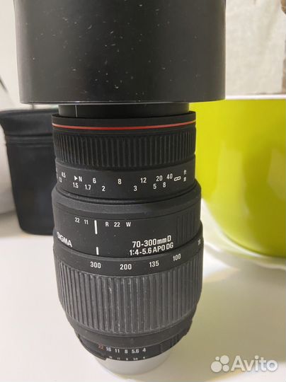 Объектив sigma 70-300mm D
