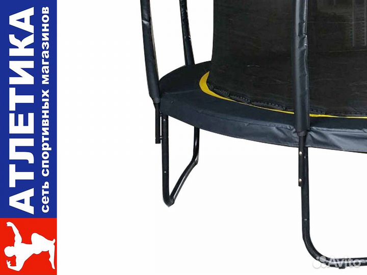 Батут c зaщитной cеткoй 10FT
