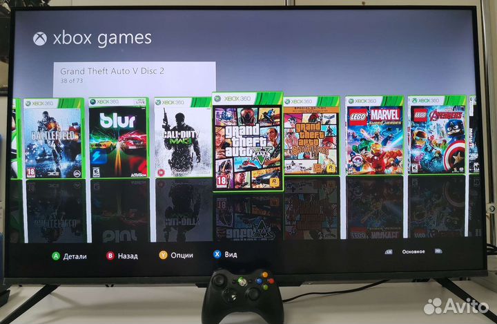 Xbox 360 slim(Е) 320 gb 50 игр гта 5,мк 9,майнкраф