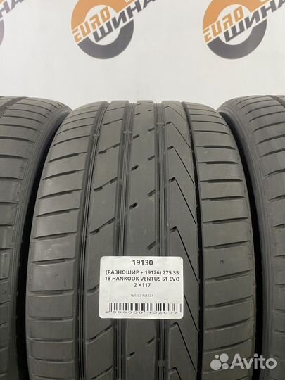 Hankook Ventus S1 Evo 2 K117 245/40 R18 и 275/35 R18