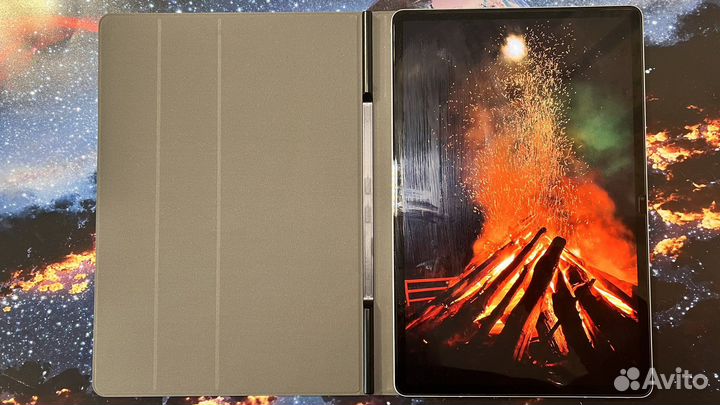 Чехол Galaxy Tab s8 plus (s7fe/s7+/ +стекло)