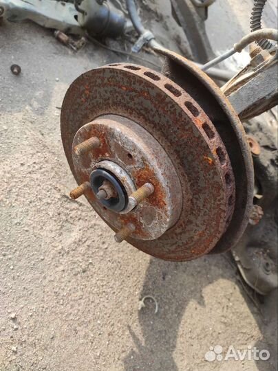 Тормозной диск передний mitsubishi galant 6 e33a