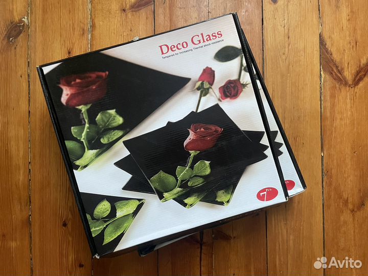 Тарелки квадратные