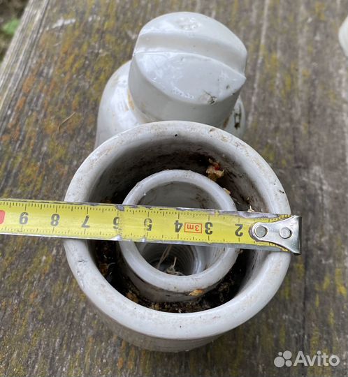 Керамические изоляторы СССР большие