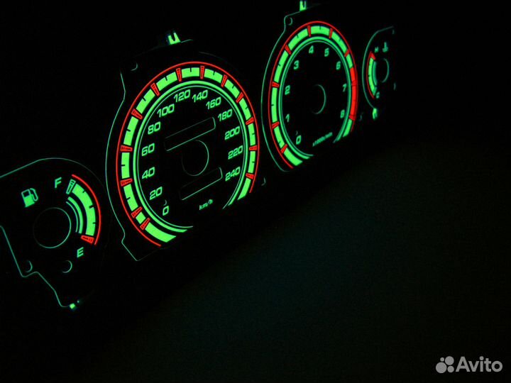 Шкалы приборов Mitsubishi Galant 8 (97-99) EU