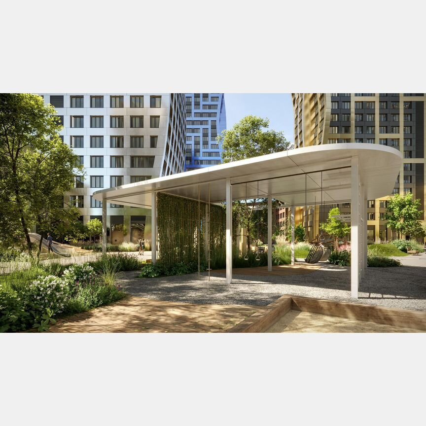 3-к. апартаменты, 56,4 м², 4/23 эт.