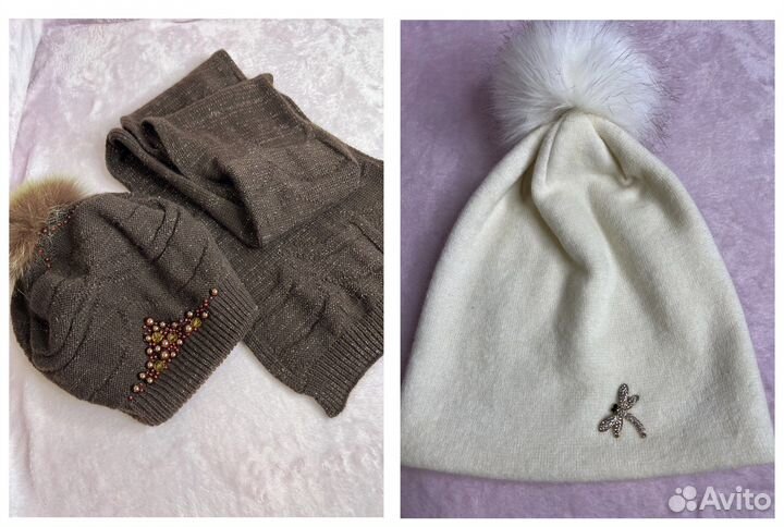 Шапка зимняя женская