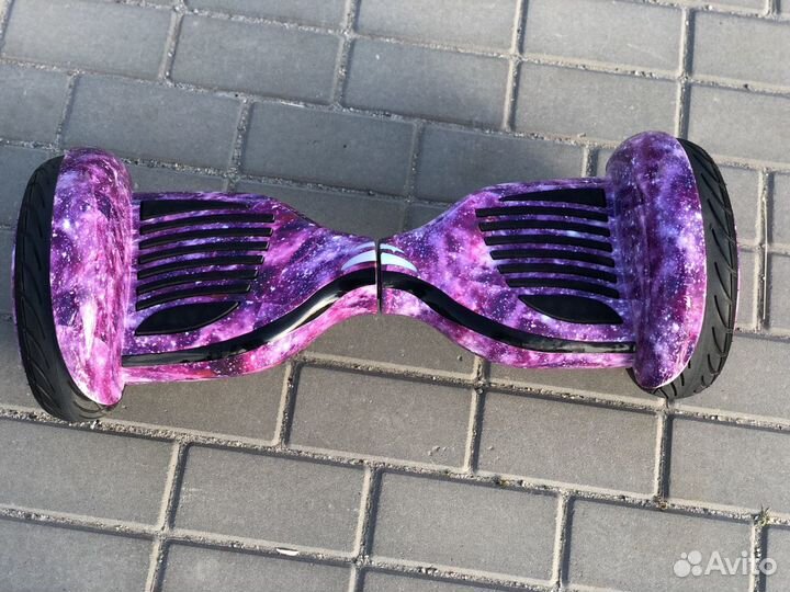 Гироскутер smart balanse 10,5 фиолетовый космос