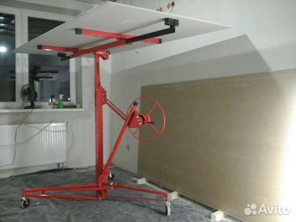 Аренда подъемник для гипсокартона