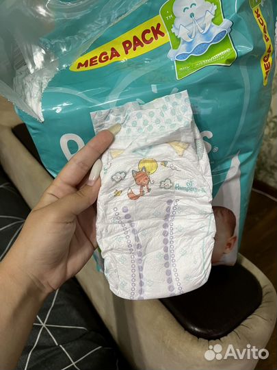Pampers active baby dry 3 памперсы